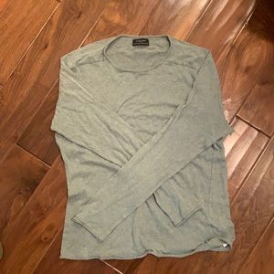 Zara Men’s green Henley sweater